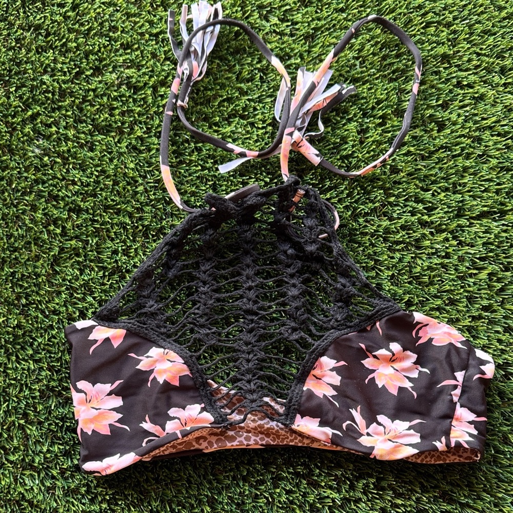 Acacia Swimwear Leopard Print Bikini